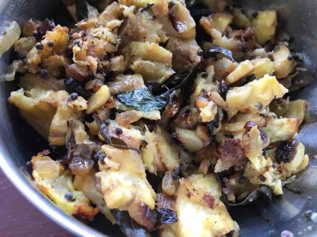 raw banana fry recipe