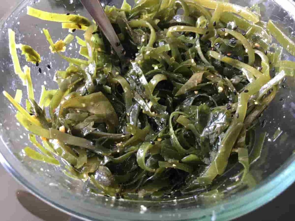 kelp salad recipe