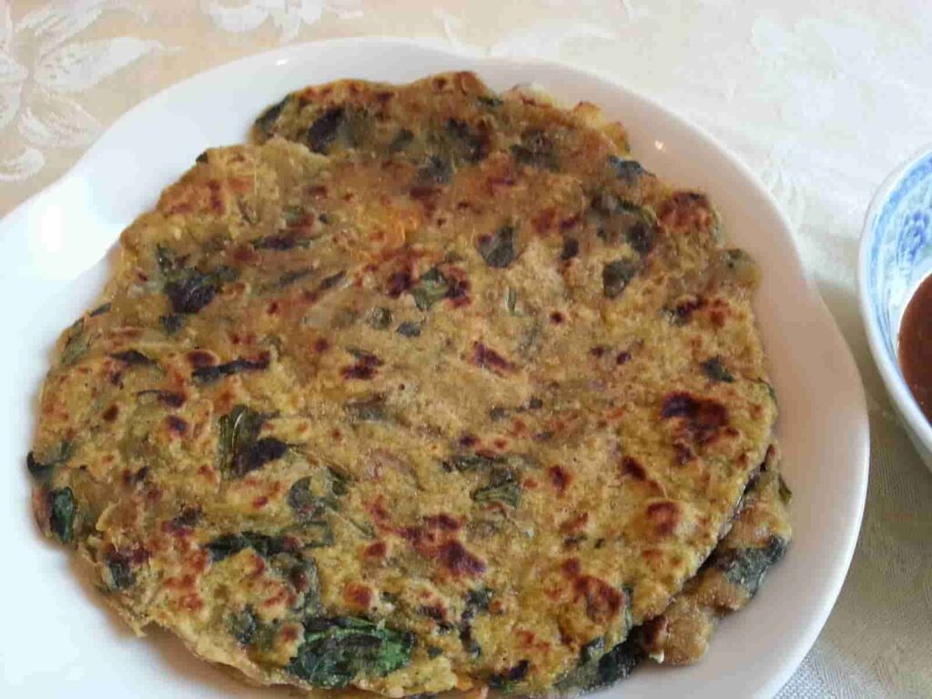 Spinach Palak Parantha