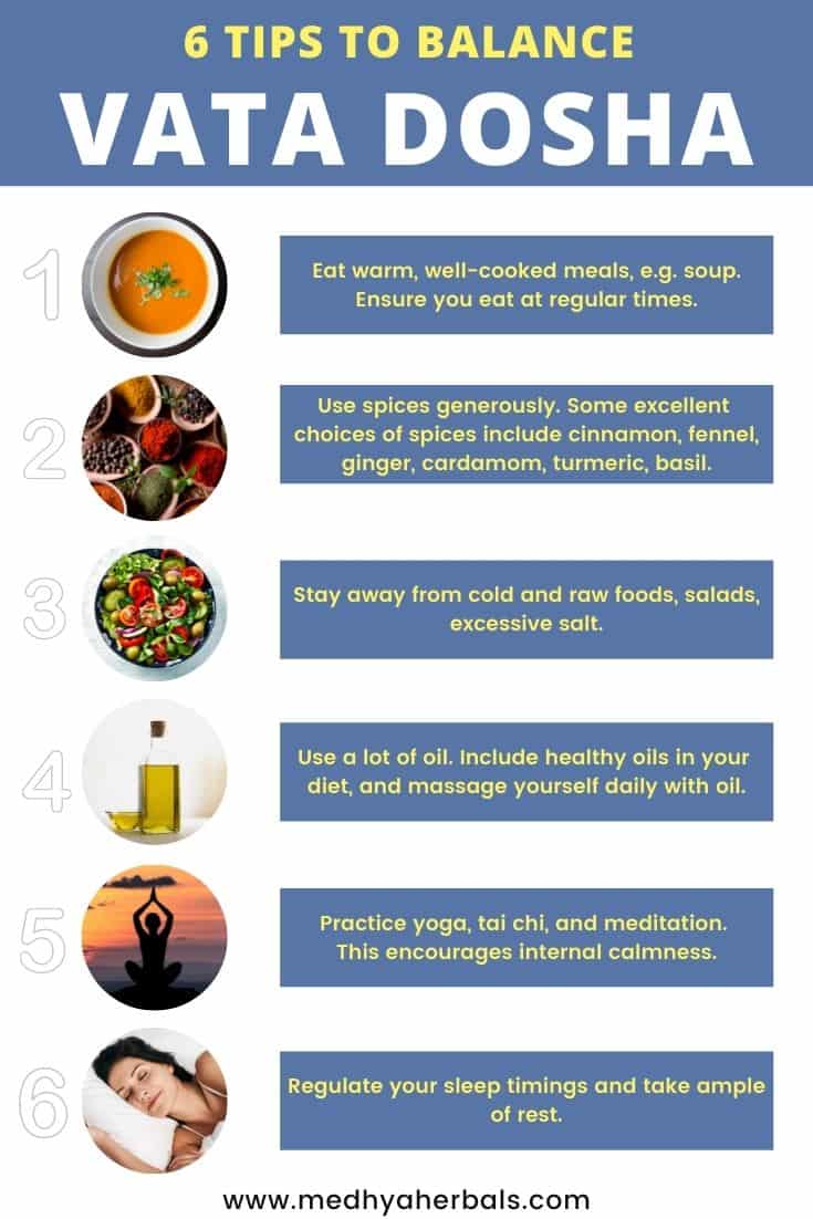 46 Vata Dosha Imbalance Signs Ayurvedic Diet Lifestyle Yoga For Balance