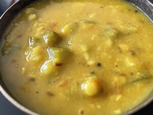 Bottle Gourd and Pigeon Peas Soup