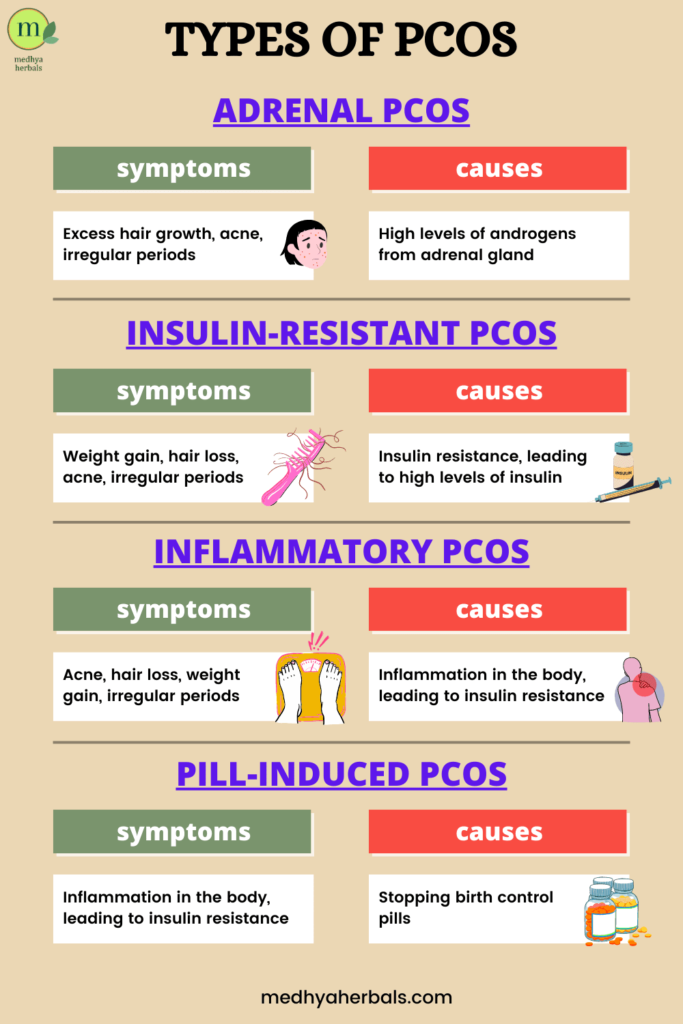 4 Types of PCOS